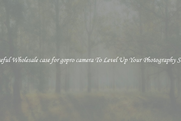 Useful Wholesale case for gopro camera To Level Up Your Photography Skill