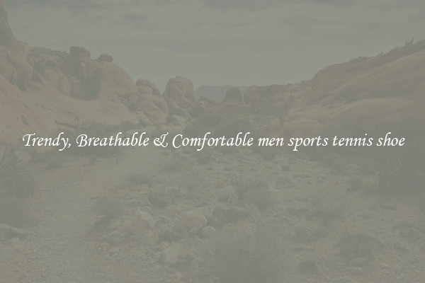 Trendy, Breathable & Comfortable men sports tennis shoe