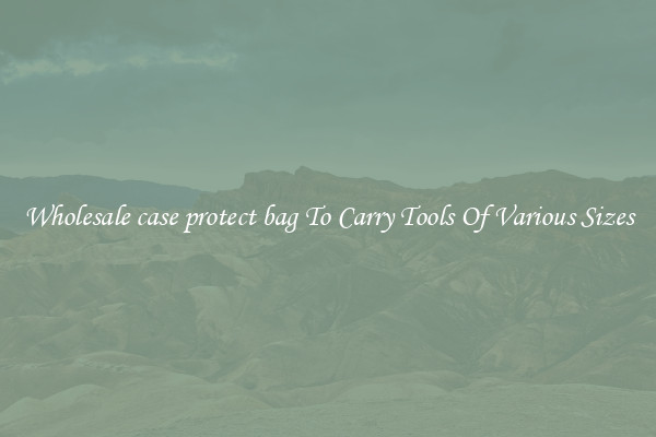 Wholesale case protect bag To Carry Tools Of Various Sizes
