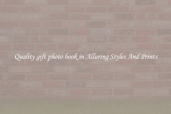 Quality gift photo book in Alluring Styles And Prints